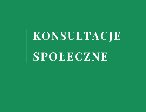 Konsultacje kryteriów wyboru projektów z zakresu start DG i start GA